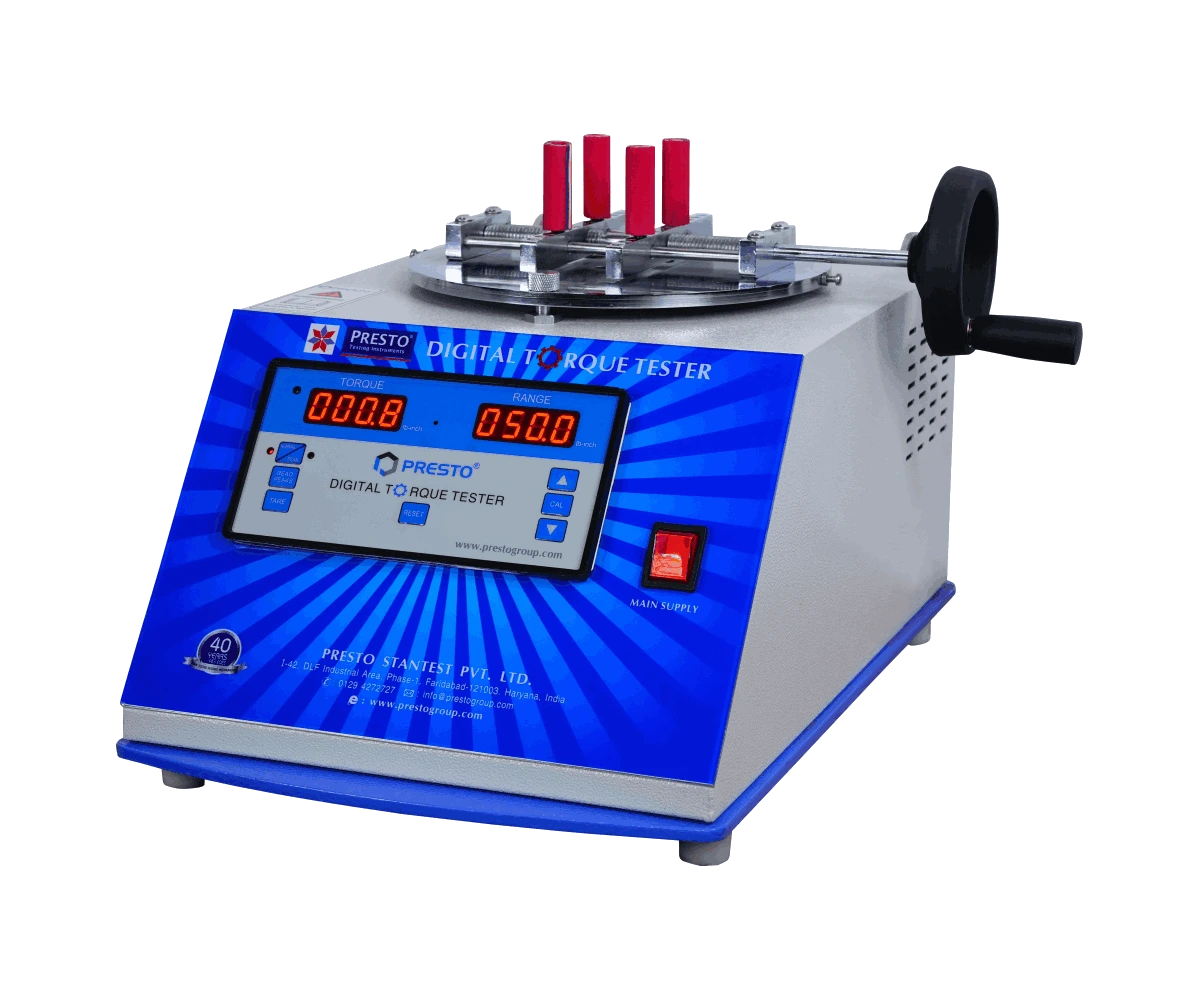 Torque New Presto Testing Instruments